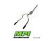 MPI Exhaust Technologies Turbo Series Weld-On Dual Exhaust System with Black Tips; Rear Exit (07-13 5.7L Tundra)