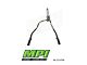 MPI Exhaust Technologies Turbo Series Clamp-On Dual Exhaust System with Polished Bright Chrome Tips; Rear Exit (07-13 5.7L Tundra)
