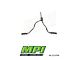 MPI Exhaust Technologies Performance Series Weld-On Dual Exhaust System with Polished Bright Chrome Tips; Side Exit (14-21 5.7L Tundra)