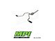 MPI Exhaust Technologies Turbo Series Clamp-On Dual Exhaust System with Black Tips; Side Exit (14-21 5.7L Tundra)