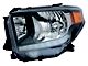 Performance Headlights; Black Housing; Clear Lens (14-17 Tundra w/ Factory LED DRL)