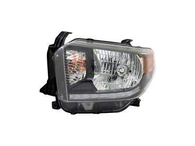 Replacement Headlight; Driver Side (18-21 Tundra w/ Factory Halogen Headlights)