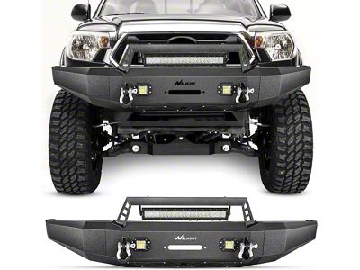 Nilight Full Width Winch Mount Front Bumper with LED Lights (14-21 Tundra)
