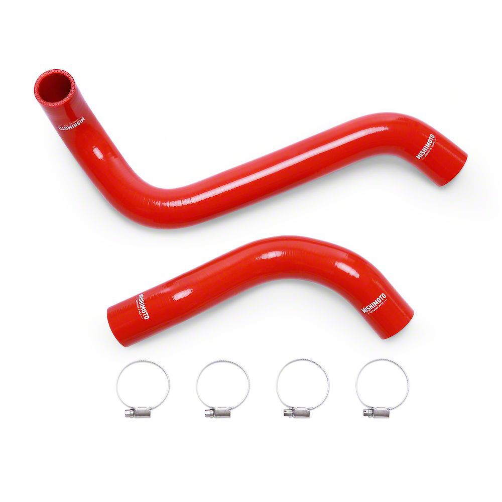 Mishimoto Tundra Silicone Radiator Hose Kit; Red MMHOSE-TUNV8-07RD (07 ...