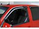 Tape-On Window Deflectors; Front and Rear; Smoke (07-21 Tundra CrewMax)