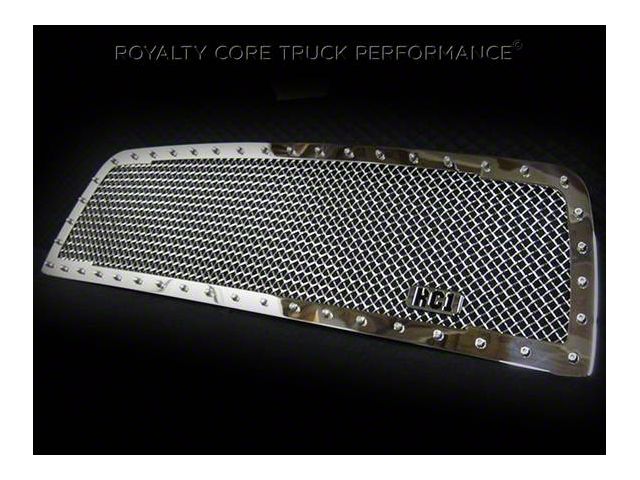 Royalty Core RC1 Classic Upper Grille Insert; Chrome (10-13 Tundra)