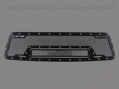 Royalty Core RCRX LED Race Line Upper Grille Insert; Satin Black (14-17 Tundra)