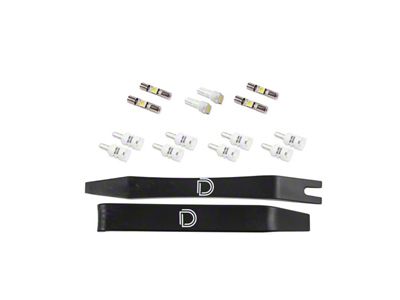 Diode Dynamics Stage 1 LED Interior Lighting Kit; Cool White (14-18 Tundra)