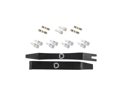 Diode Dynamics Stage 2 LED Interior Lighting Kit; Cool White (14-18 Tundra)