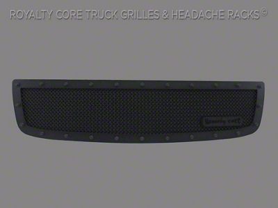 Royalty Core Winter Front Grille Cover; Satin Black (10-13 Tundra)