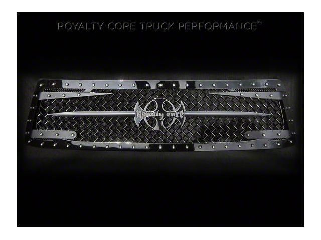 Royalty Core RC3DX Innovative Main Upper Grille Insert; Gloss Black (07-09 Tundra)