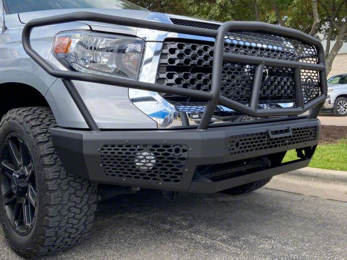 Ranch Hand Tundra Midnight Front Bumper with Grille Guard MFT14HBM1 (14 ...