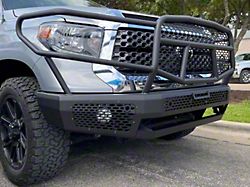 Ranch Hand Midnight Front Bumper with Grille Guard (14-21 Tundra)