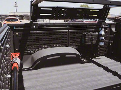Cali Raised LED Rear Bed Molle System; Driver Side (14-21 Tundra CrewMax)