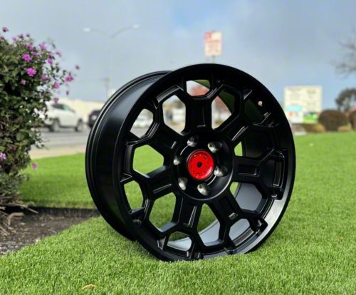 Tundra TR9 Matte Black 5-Lug Wheel; 18x9; 12mm Offset (14-21 Tundra ...