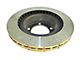 DBA 4000 Series XS Gold Cross Drilled and Slotted 5-Lug Rotor; Front (07-21 Tundra)