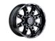 Level 8 Wheels Slingshot Matte Black 5-Lug Wheel; 18x9; 10mm Offset (14-21 Tundra)