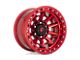Fuel Wheels Covert Beadlock Candy Red 5-Lug Wheel; 17x9; -15mm Offset (07-13 Tundra)