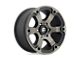 Fuel Wheels Beast Matte Black Double Dark Tint 5-Lug Wheel; 18x9; 20mm Offset (07-13 Tundra)