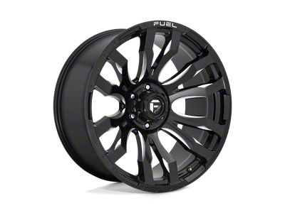 Fuel Wheels Blitz Gloss Black Milled 5-Lug Wheel; 18x9; 20mm Offset (14-21 Tundra)