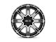 HELO HE900 Gloss Black Machined 5-Lug Wheel; 20x9; 18mm Offset (07-13 Tundra)