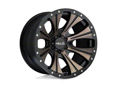 HELO HE901 Satin Black Dark Tint 5-Lug Wheel; 20x9; 18mm Offset (14-21 Tundra)
