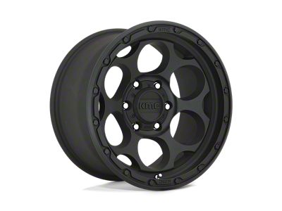 KMC Dirty Harry Textured Black 5-Lug Wheel; 18x8.5; 18mm Offset (07-13 Tundra)