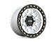 KMC GRS Machined with Satin Black Lip 5-Lug Wheel; 17x8.5; 0mm Offset (14-21 Tundra)