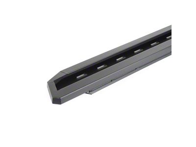 Go Rhino RB30 Running Boards with Drop Steps; Textured Black (22-24 Tundra Double Cab)