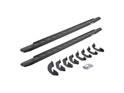 Go Rhino RB30 Running Boards; Textured Black (07-21 Tundra Double Cab)