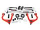 Rough Country 3.50-Inch Bolt-On Suspension Lift Kit with Premium N3 Shocks; Red (07-21 Tundra, Excluding TRD Pro)