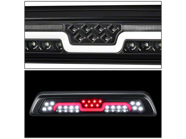 Sequential LED Third Brake Light; Clear (07-21 Tundra)