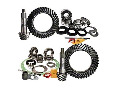Nitro Gear & Axle Toyota 9-Inch Front and 9.50-Inch Rear Axle Ring and Pinion Gear Kit; 4.88 Gear Ratio (07-21 4.6L, 4.7L Tundra)