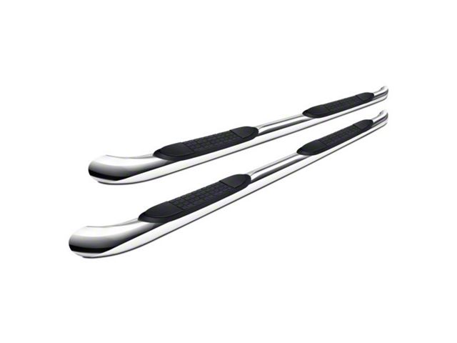 3-Inch Side Step Bars; Stainless Steel (07-21 Tundra CrewMax)