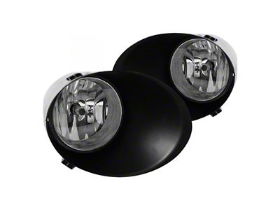 OE Style Replacement Fog Lights; Clear (07-13 Tundra w/ Steel Bumper)