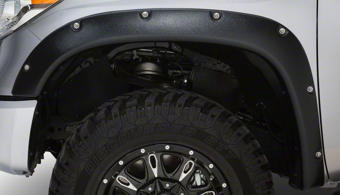 Tundra Ruff Riderz Fender Flares; Textured Black (14-21 Tundra)