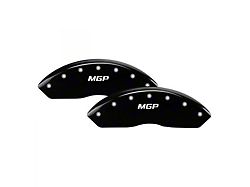 MGP Brake Caliper Covers with MGP Logo; Black; Front and Rear (15-21 Tundra TRD Pro)