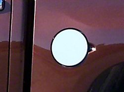 Gas Door Cover Trim; Stainless Steel (07-13 Tundra)