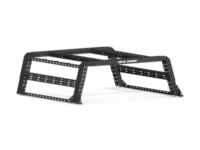 Road Armor TRECK Overland Adjustable Bed Rack System; Textured Black (07-23 Tundra w/ 5-1/2-Foot & 6-1/2-Foot Bed)