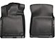 Classic Front Floor Liners; Black (10-14 Tundra Double Cab, CrewMax)