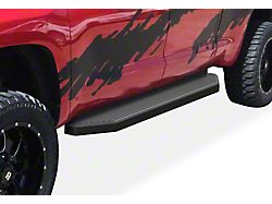 H-Style Running Boards; Black (07-21 Tundra Double Cab)