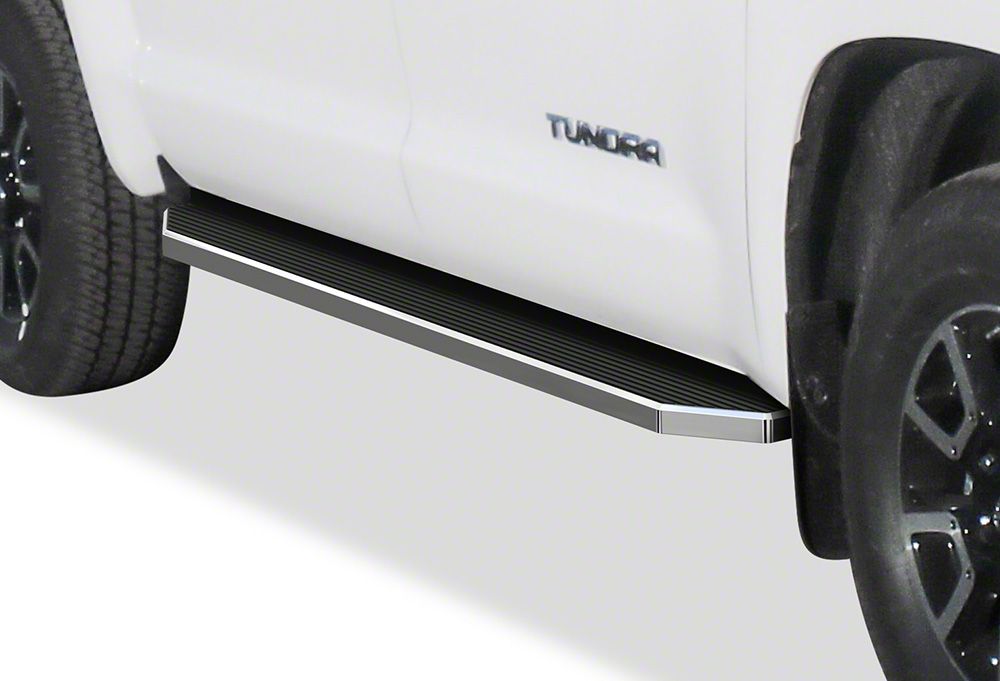 Tundra H-Style Running Boards; Polished (07-21 Tundra CrewMax)