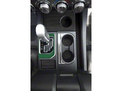 Center Console Shifter Accent Trim; Army Green (14-21 Tundra)