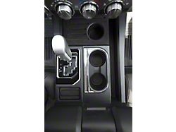 Center Console Shifter Accent Trim; Gloss Black (14-21 Tundra)