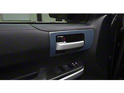 Front Door Handle Accent Trim; Cavalry Blue (14-21 Tundra w/o Memory Seat Button)