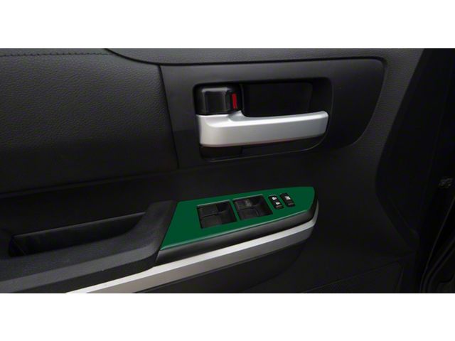 Front Door Switch Panel Accent Trim; Army Green (14-21 Tundra)