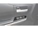 Front Door Switch Panel Accent Trim; Domed Carbon Fiber (14-21 Tundra)