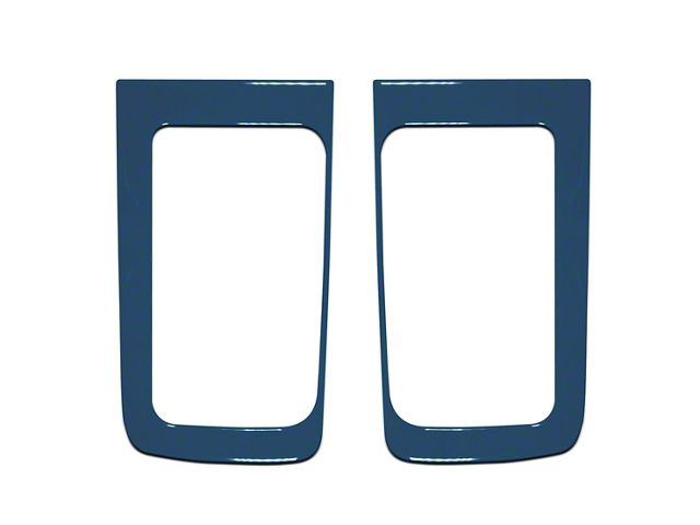 Rear Door Handle Accent Trim; Cavalry Blue (14-21 Tundra Double Cab)