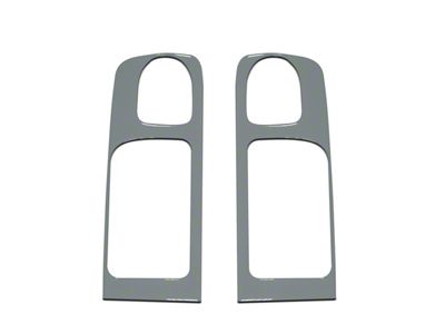 Rear Door Handle Accent Trim; Cement Gray (14-21 Tundra CrewMax)