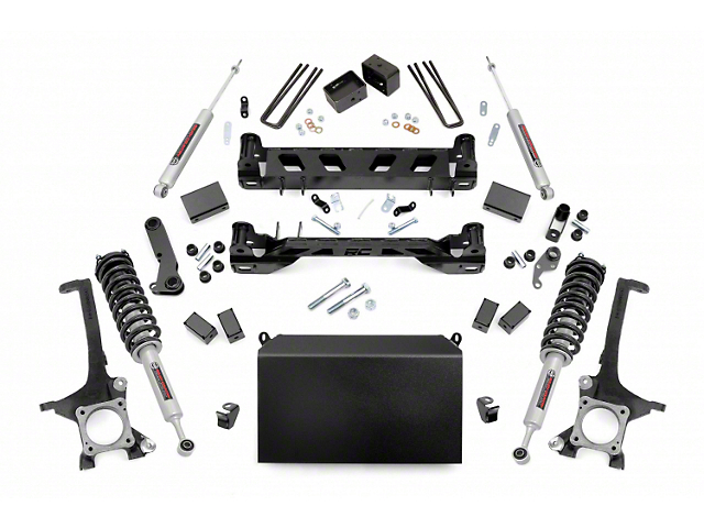 Rough Country 4.50-Inch Suspension Lift Kit with Lifted N3 Struts and Premium N3 Shocks (07-15 4WD Tundra)